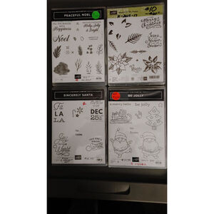 Stampin' Up! Peaceful Noel, Be Jolly, Sincerly Santa & Reason for the Season